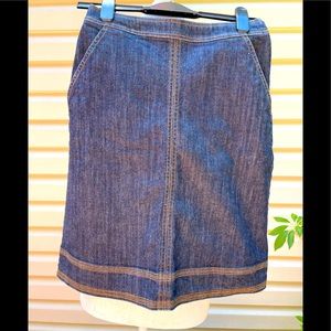 Like-new condition Boden denim skirt.